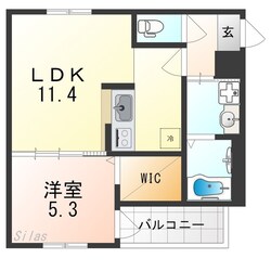 フジパレス上住吉の物件間取画像